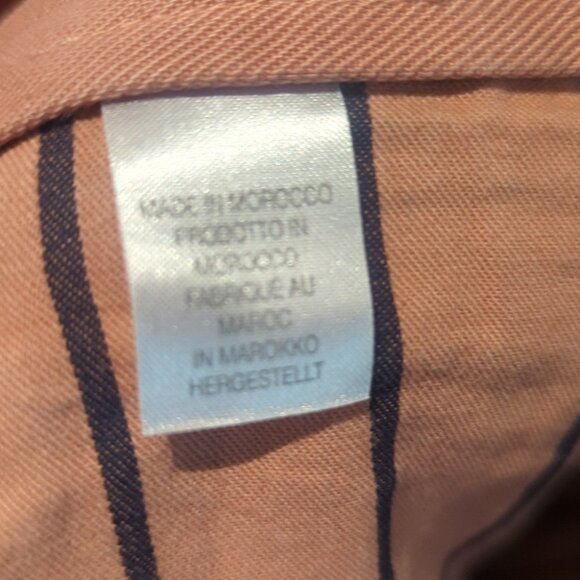 Men's Paul Smith Salmon Pink Chino Trousers Slim Fit - Size 32R Great Condition - Picture 7 of 9